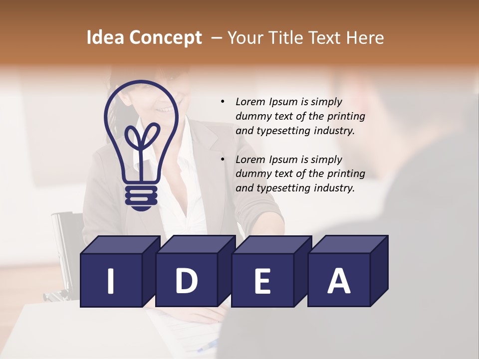 Law Office Occupation PowerPoint Template