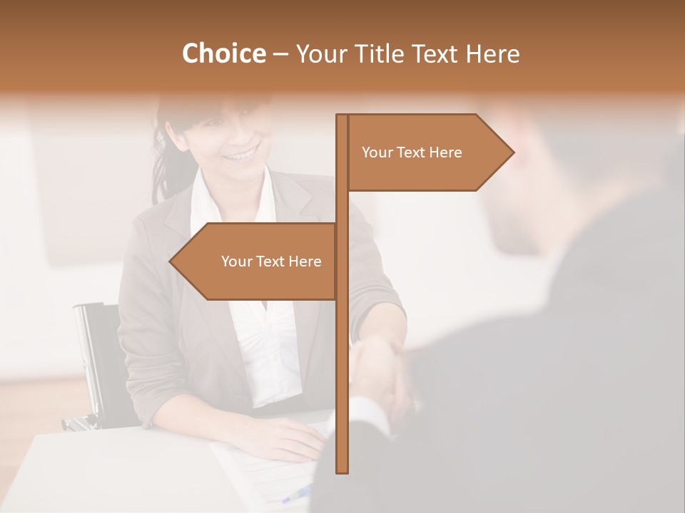 Law Office Occupation PowerPoint Template