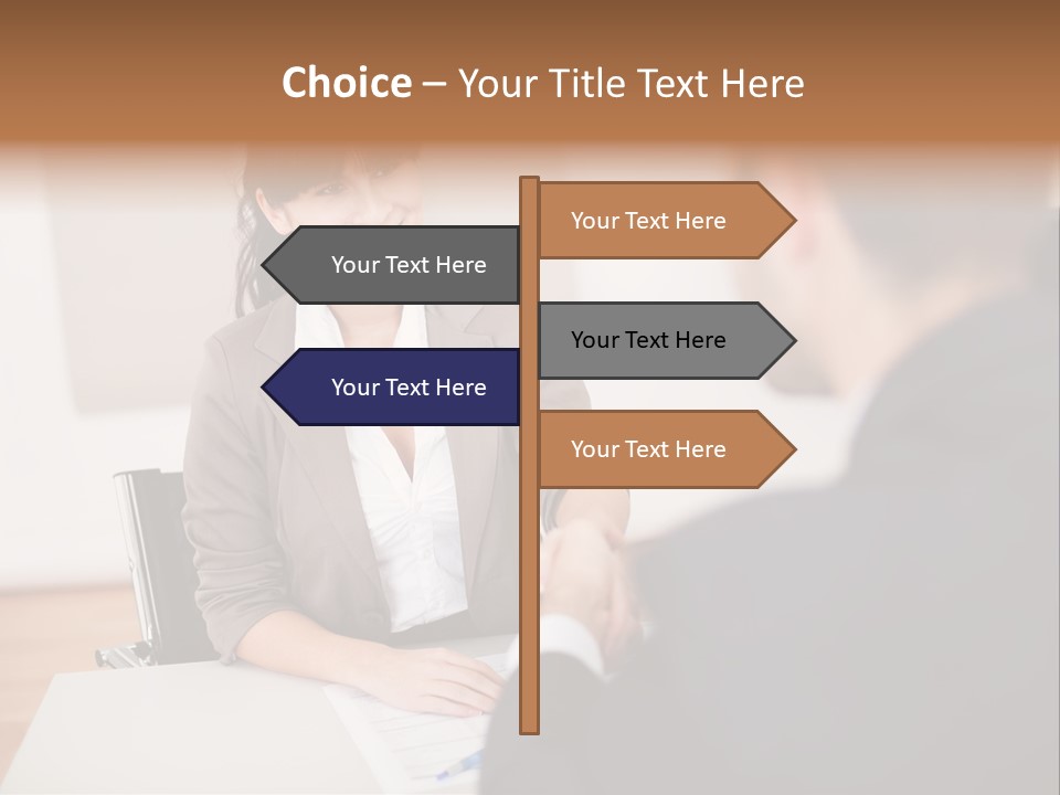 Law Office Occupation PowerPoint Template