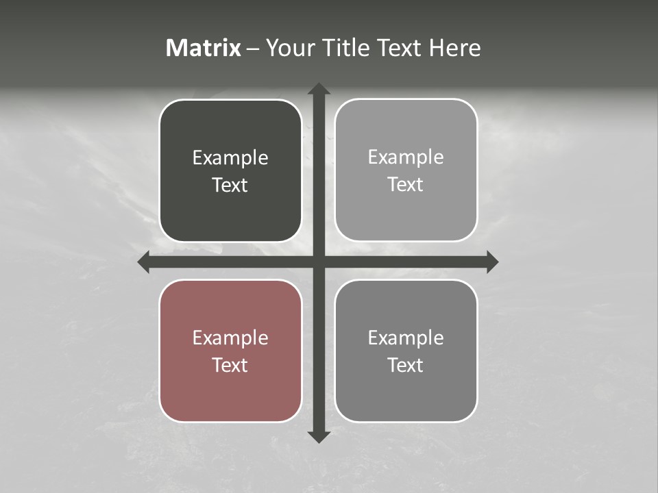Environment Sorrow Moody PowerPoint Template