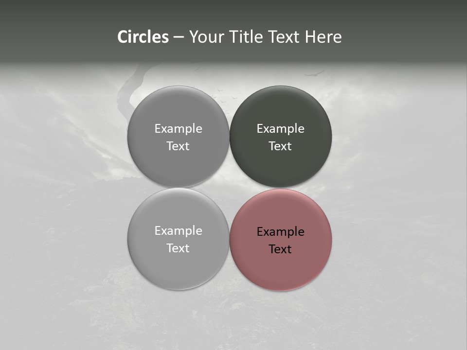 Environment Sorrow Moody PowerPoint Template