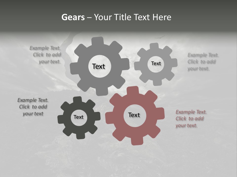 Environment Sorrow Moody PowerPoint Template