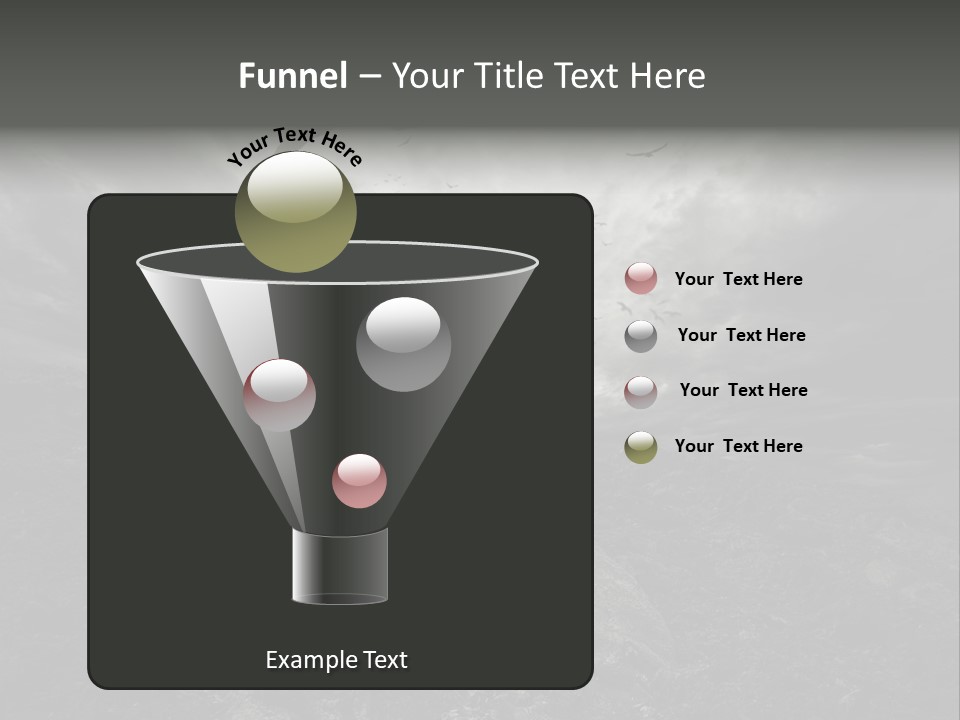 Environment Sorrow Moody PowerPoint Template