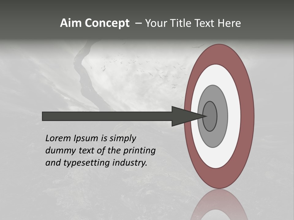 Environment Sorrow Moody PowerPoint Template