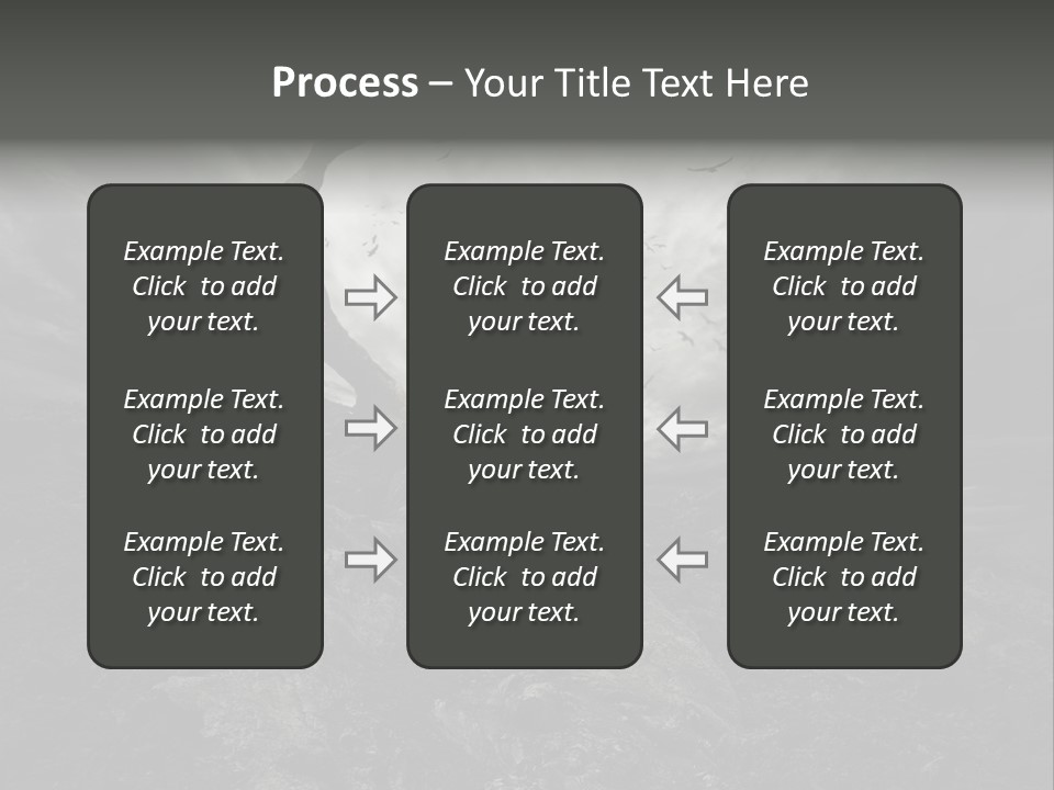 Environment Sorrow Moody PowerPoint Template