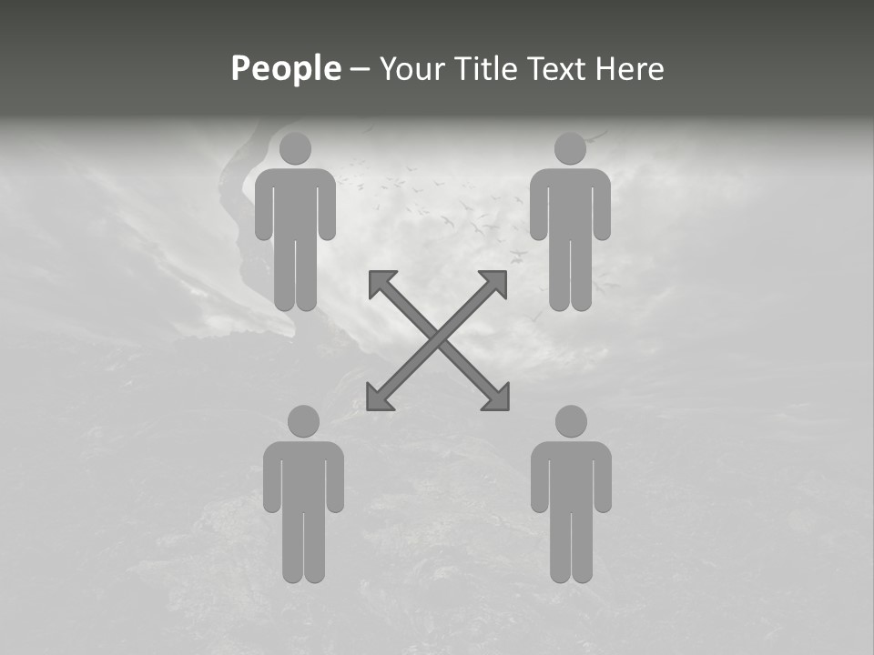 Environment Sorrow Moody PowerPoint Template