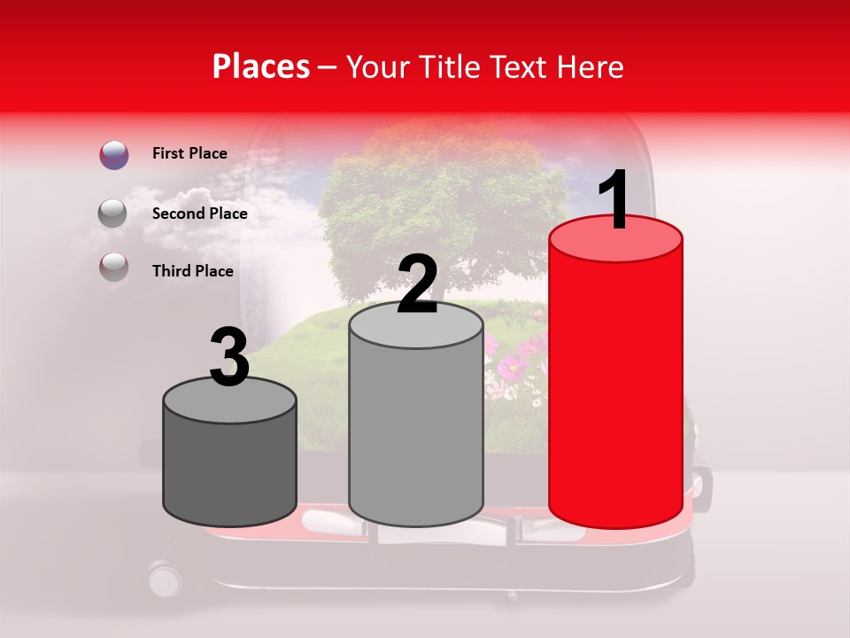 Rural Safari Pasture PowerPoint Template