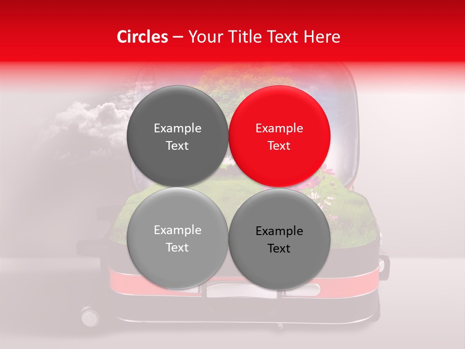 Rural Safari Pasture PowerPoint Template