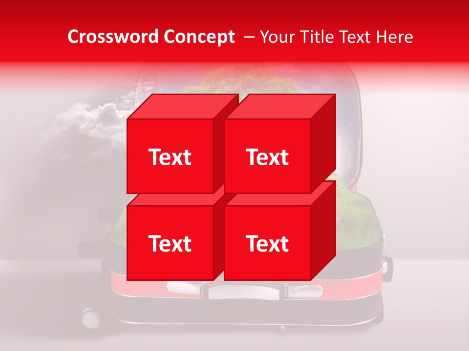 Rural Safari Pasture PowerPoint Template