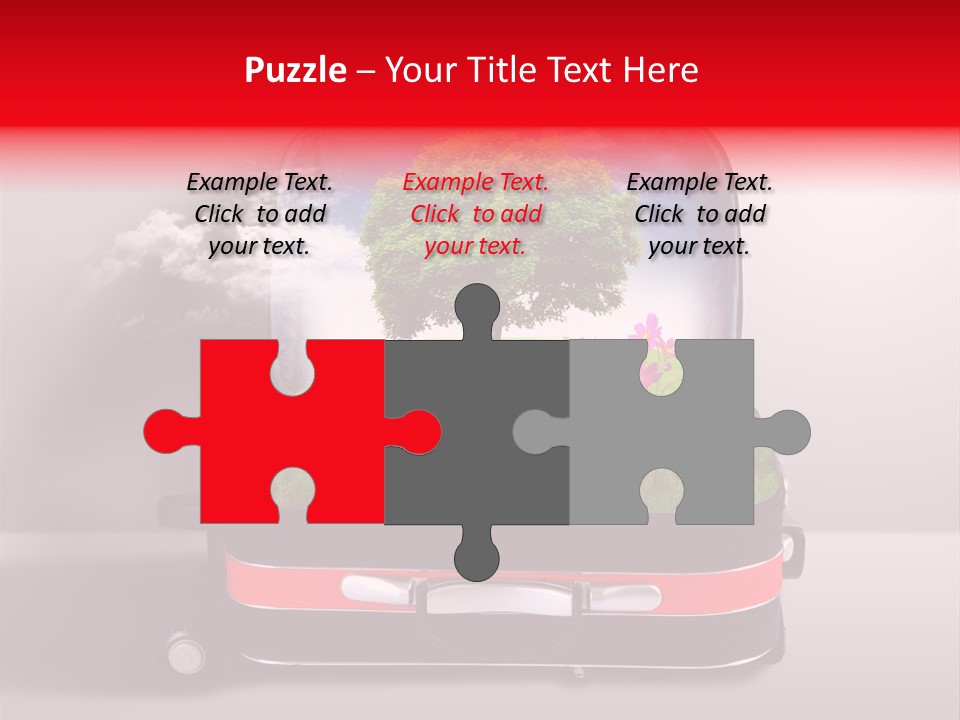 Rural Safari Pasture PowerPoint Template