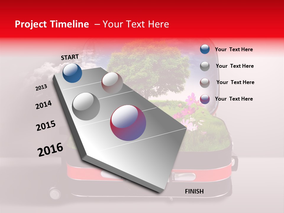 Rural Safari Pasture PowerPoint Template