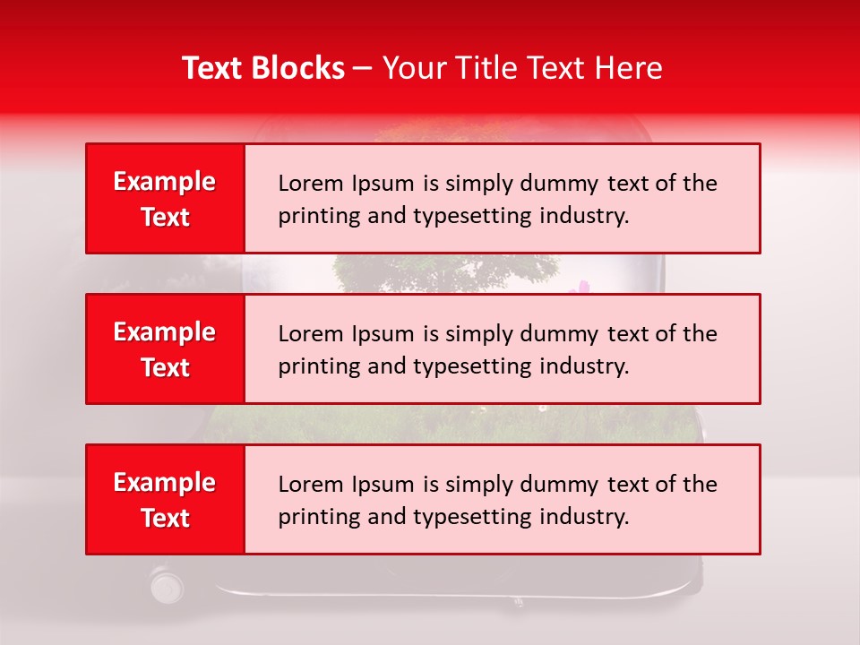 Rural Safari Pasture PowerPoint Template