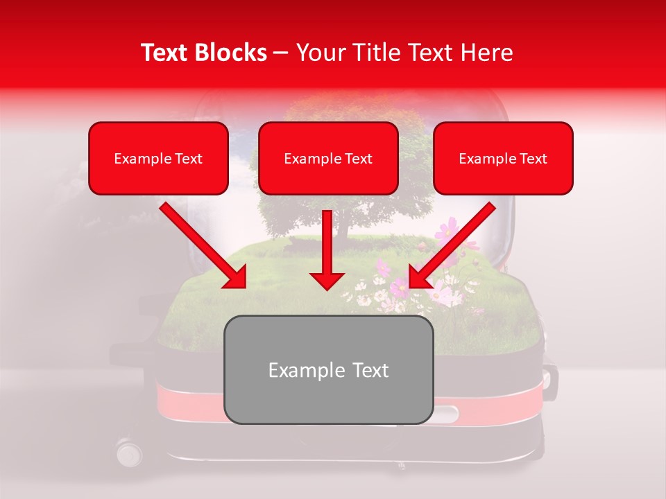 Rural Safari Pasture PowerPoint Template