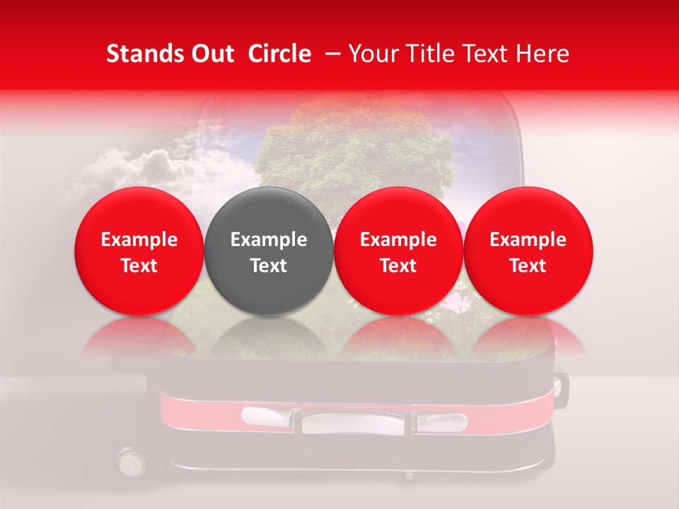 Rural Safari Pasture PowerPoint Template