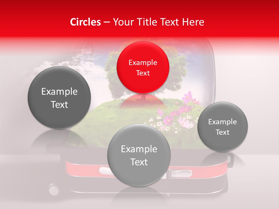 Rural Safari Pasture PowerPoint Template