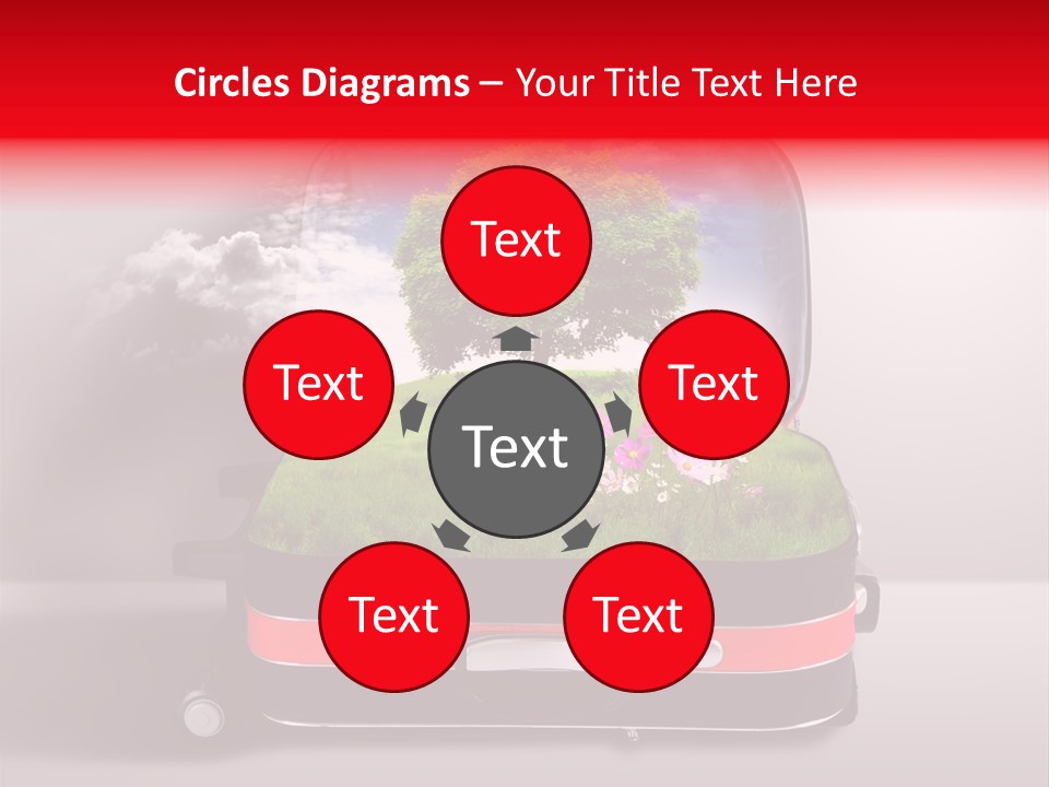 Rural Safari Pasture PowerPoint Template