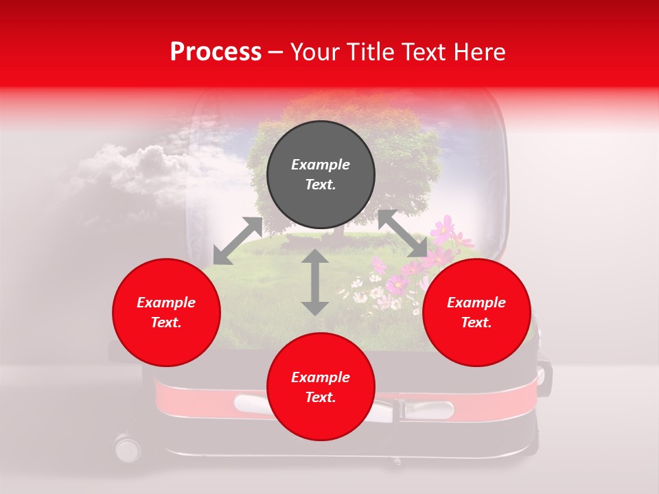 Rural Safari Pasture PowerPoint Template