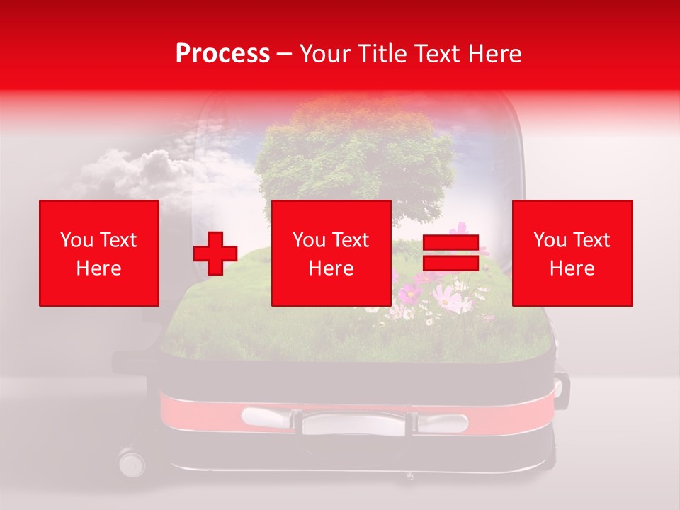 Rural Safari Pasture PowerPoint Template