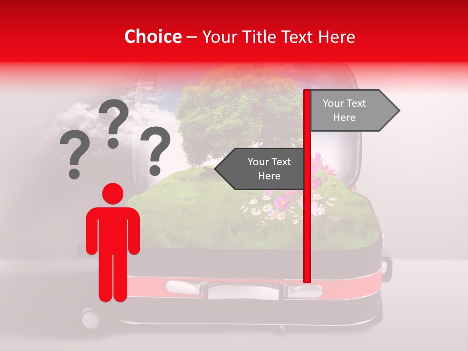 Rural Safari Pasture PowerPoint Template