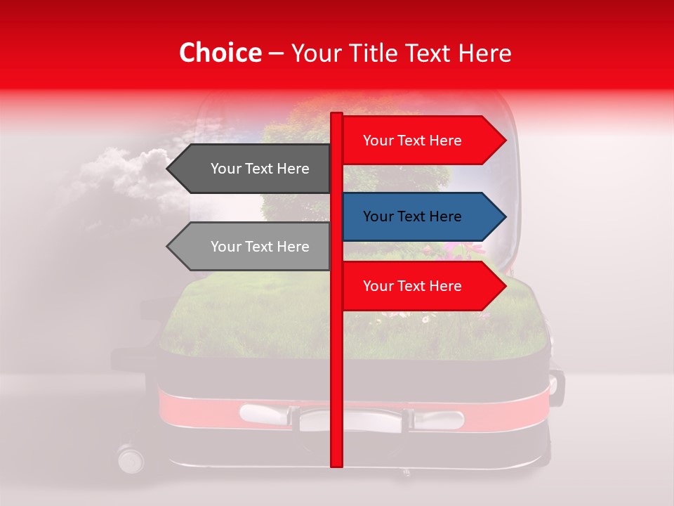 Rural Safari Pasture PowerPoint Template