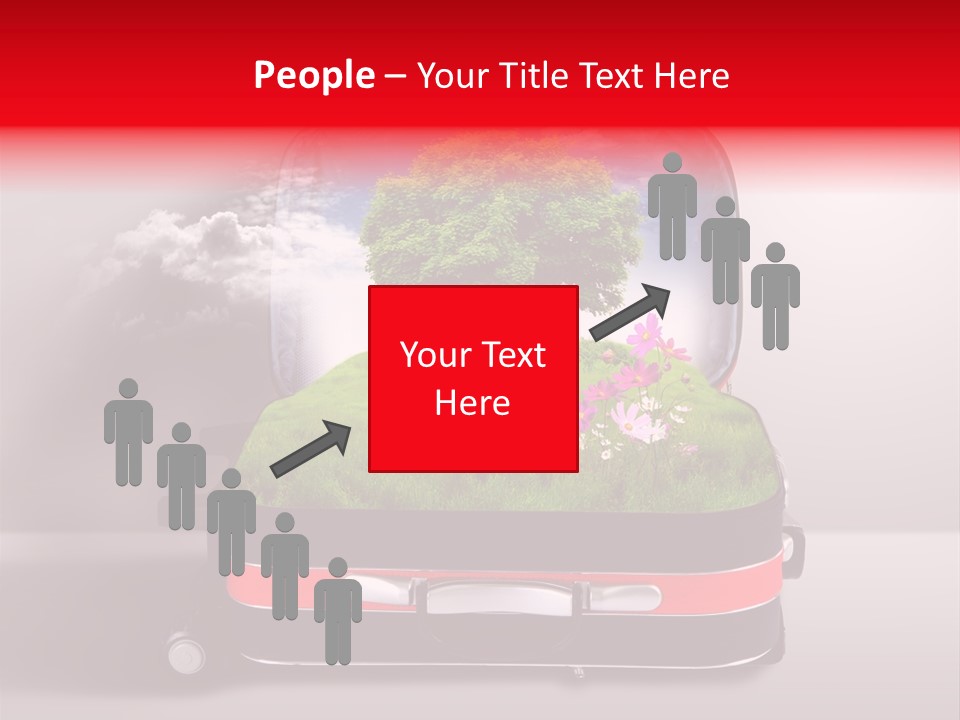 Rural Safari Pasture PowerPoint Template