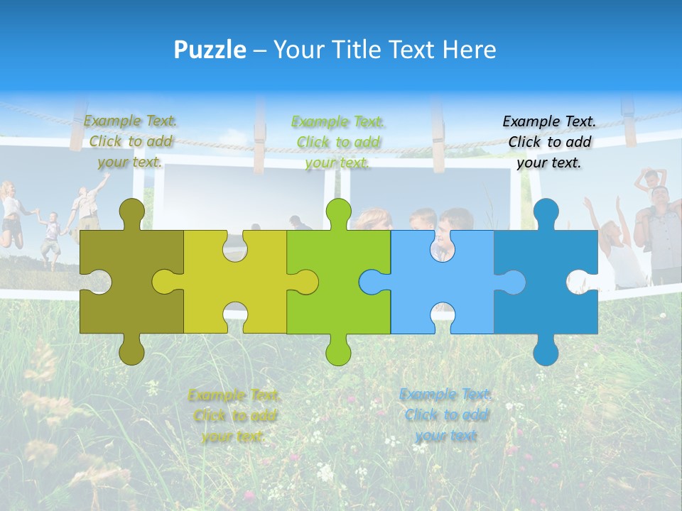 Healthy Lifestile Happy PowerPoint Template