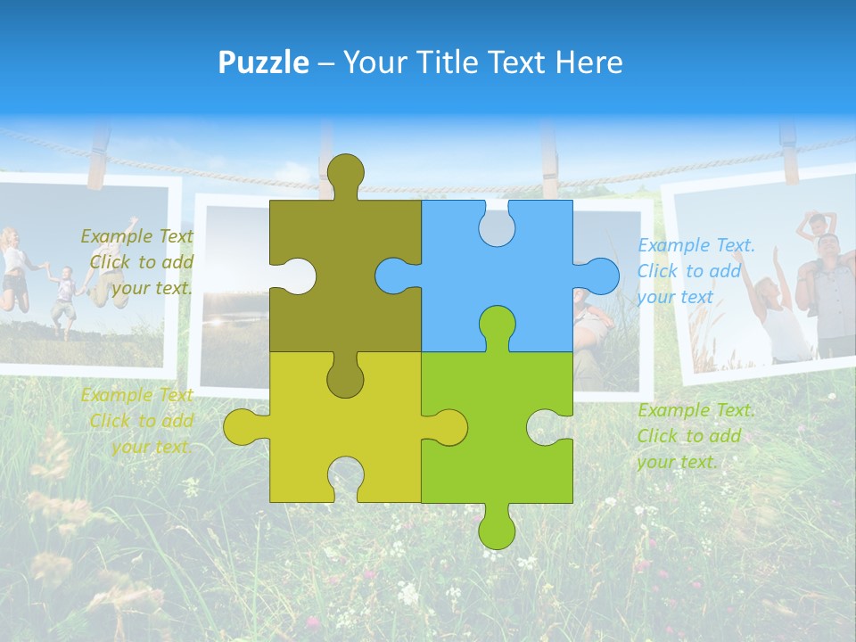 Healthy Lifestile Happy PowerPoint Template