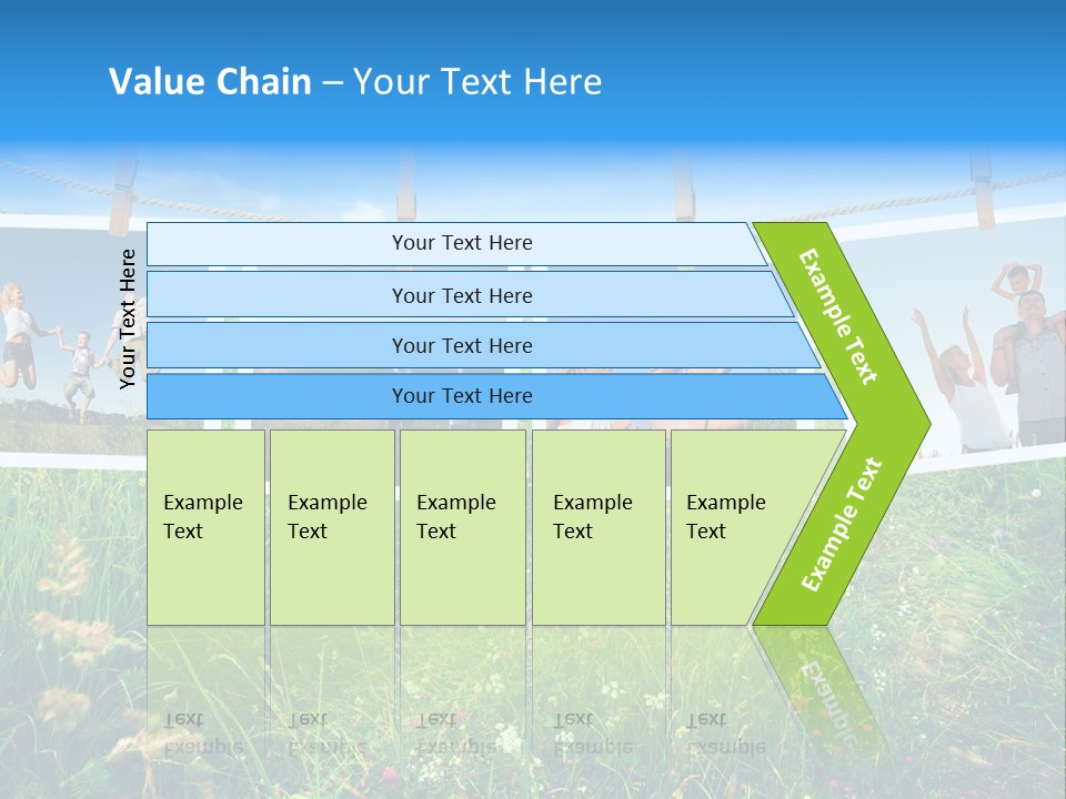 Healthy Lifestile Happy PowerPoint Template