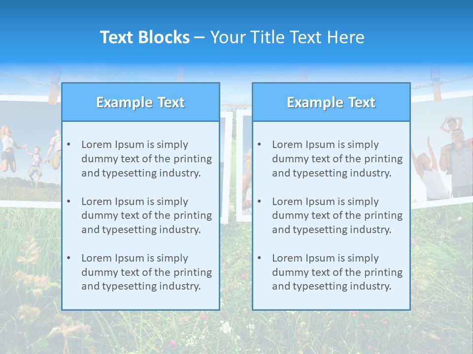Healthy Lifestile Happy PowerPoint Template