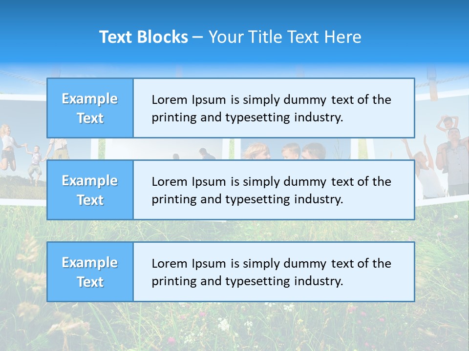 Healthy Lifestile Happy PowerPoint Template