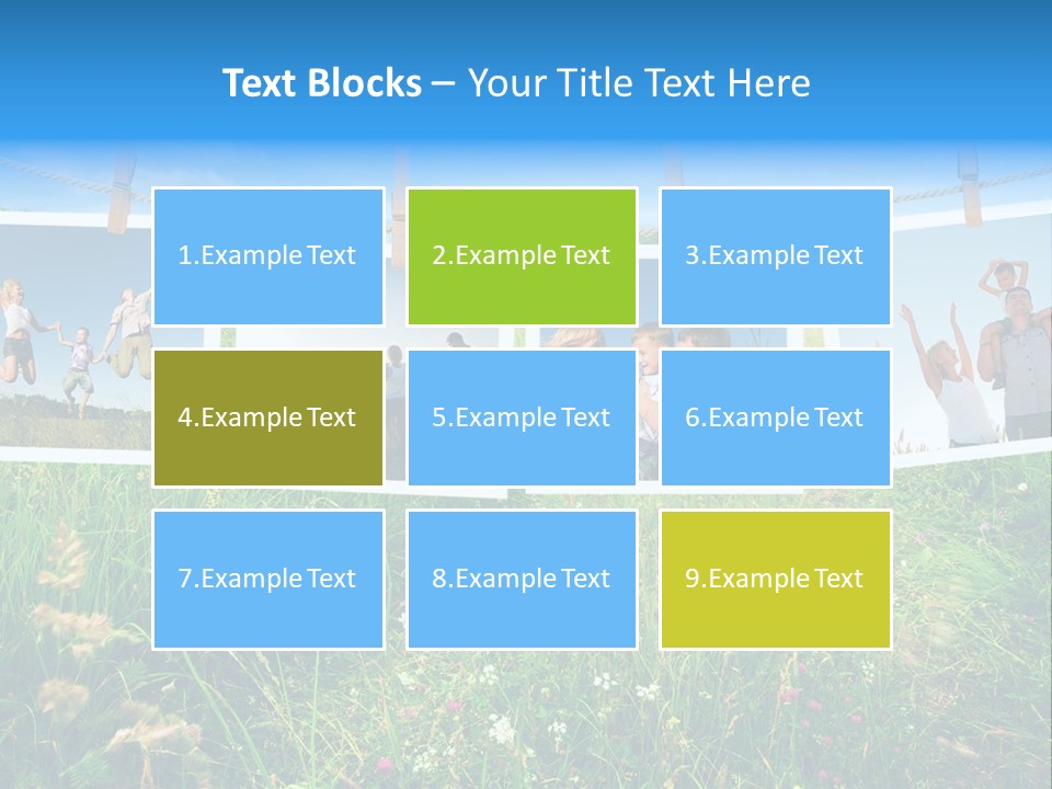 Healthy Lifestile Happy PowerPoint Template