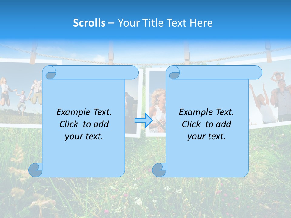 Healthy Lifestile Happy PowerPoint Template