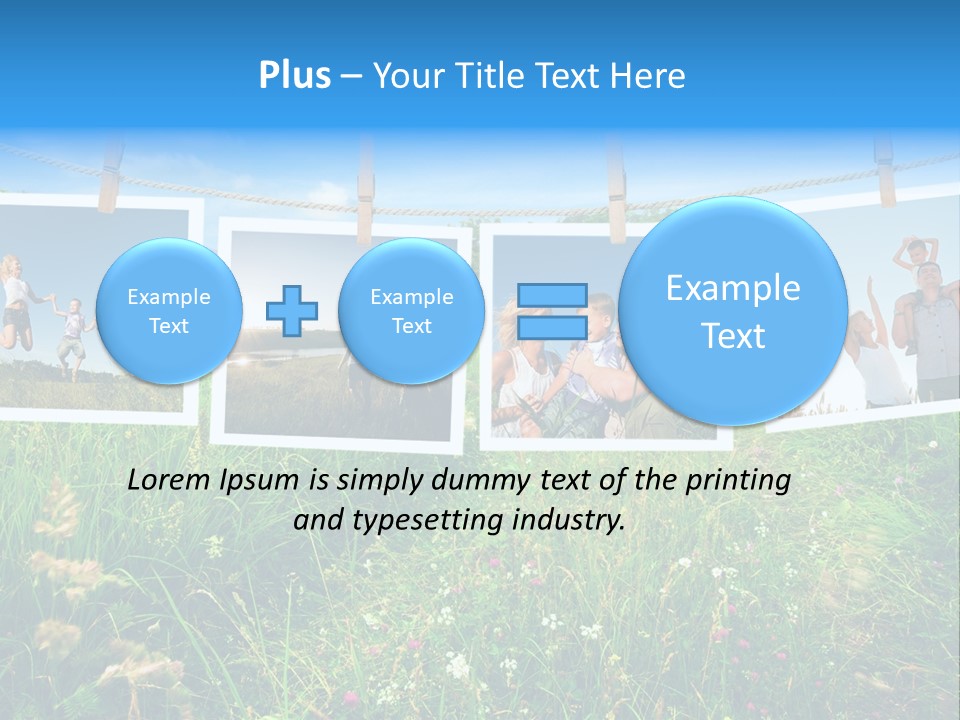 Healthy Lifestile Happy PowerPoint Template