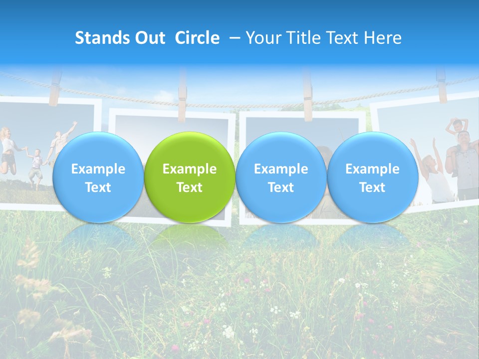 Healthy Lifestile Happy PowerPoint Template