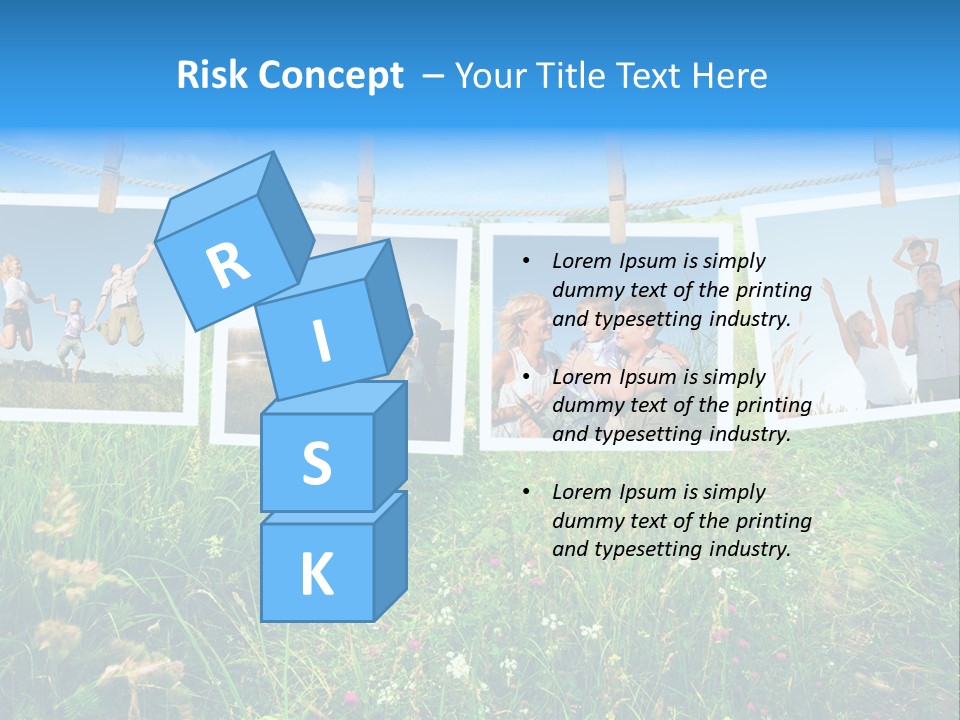 Healthy Lifestile Happy PowerPoint Template