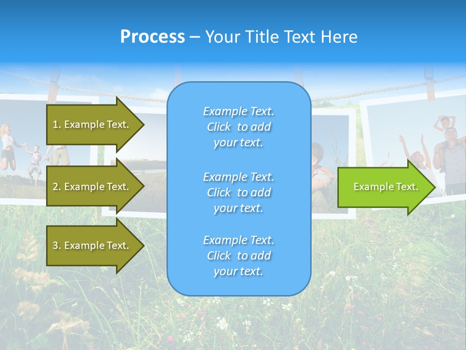 Healthy Lifestile Happy PowerPoint Template