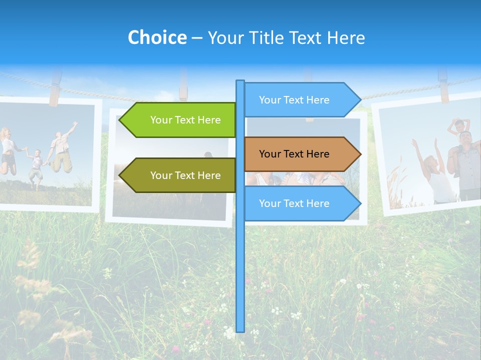 Healthy Lifestile Happy PowerPoint Template