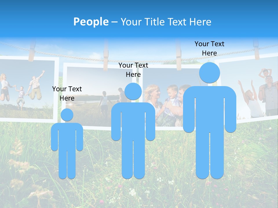 Healthy Lifestile Happy PowerPoint Template