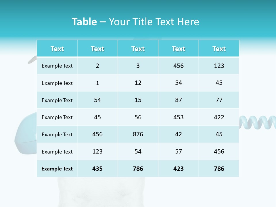 Tone Ear Business PowerPoint Template