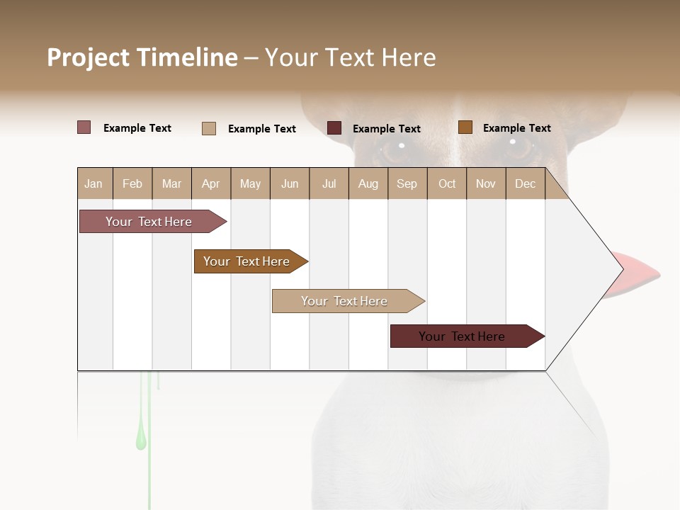 Ink Humor White PowerPoint Template