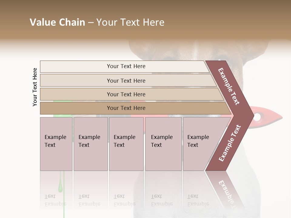 Ink Humor White PowerPoint Template