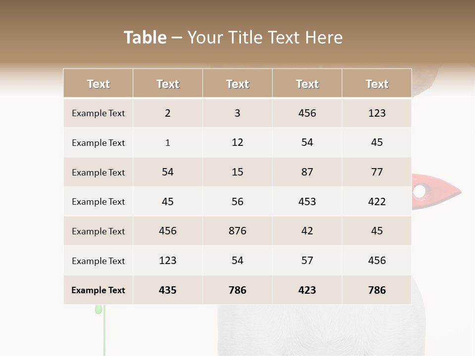 Ink Humor White PowerPoint Template