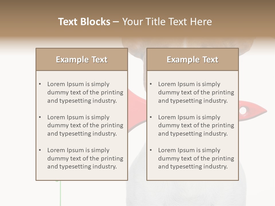 Ink Humor White PowerPoint Template