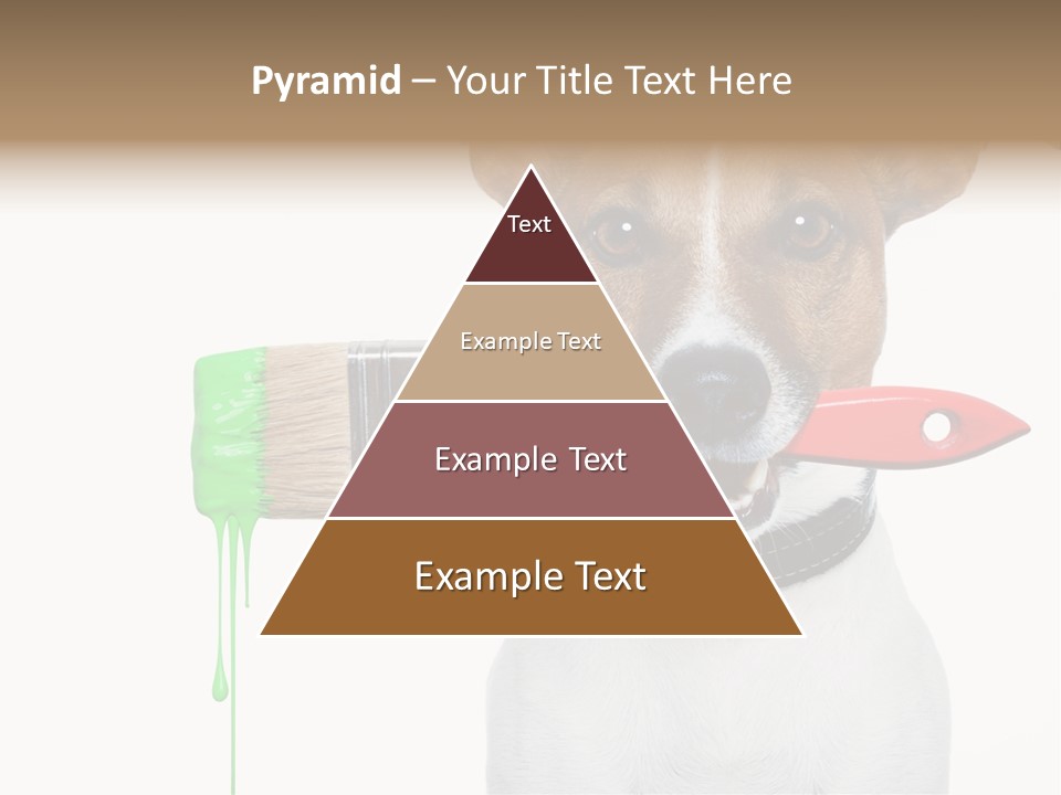 Ink Humor White PowerPoint Template