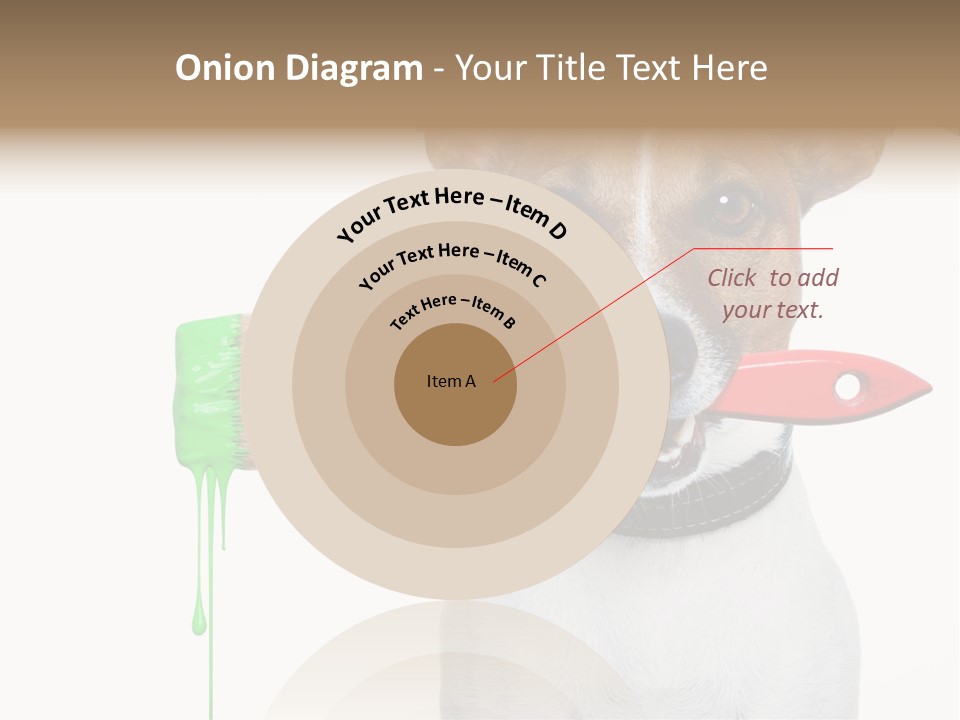 Ink Humor White PowerPoint Template