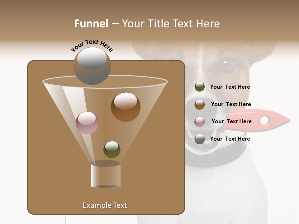 Ink Humor White PowerPoint Template