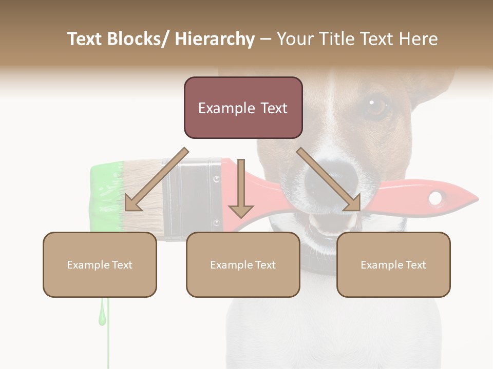 Ink Humor White PowerPoint Template