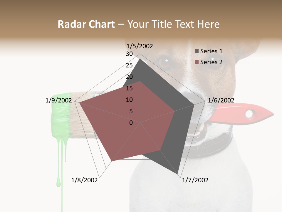 Ink Humor White PowerPoint Template