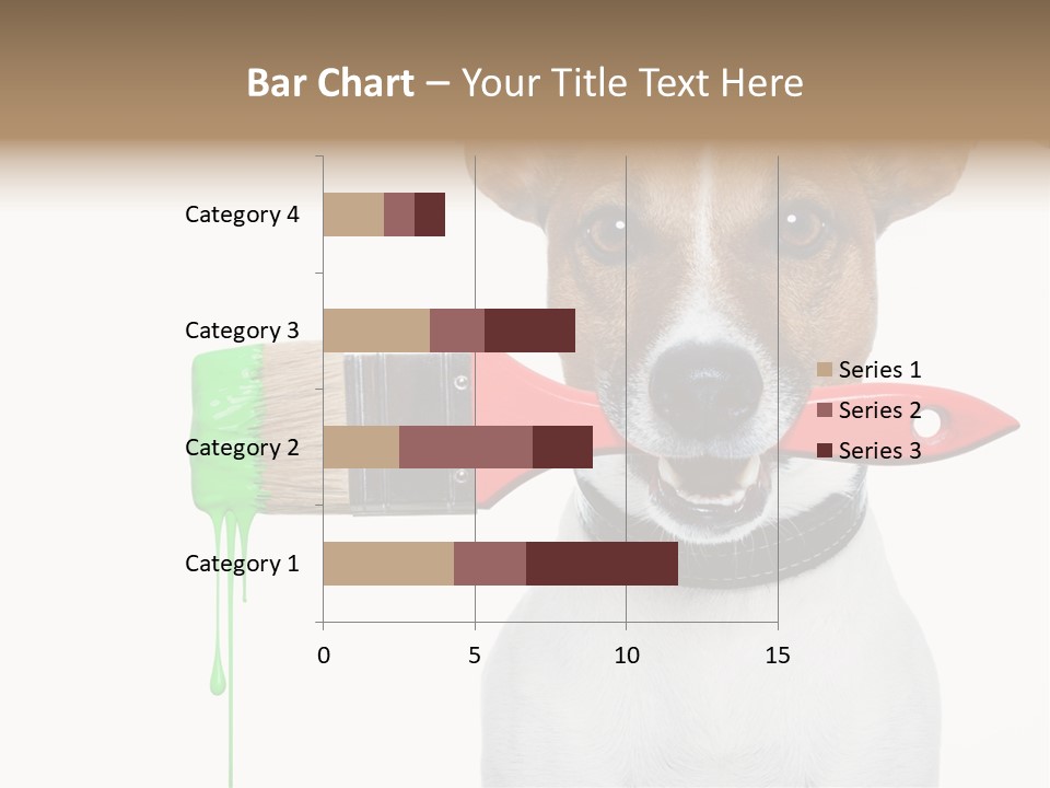 Ink Humor White PowerPoint Template