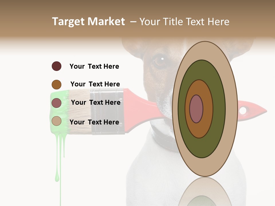 Ink Humor White PowerPoint Template